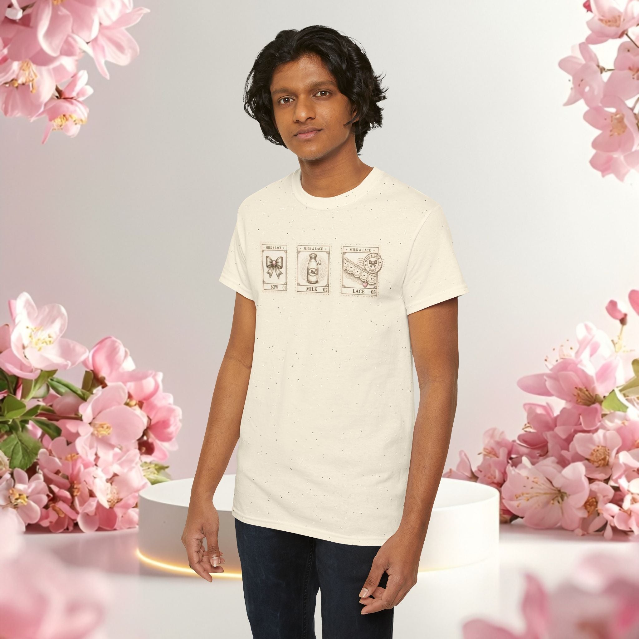 Vintage Botanical Stamp T-Shirt