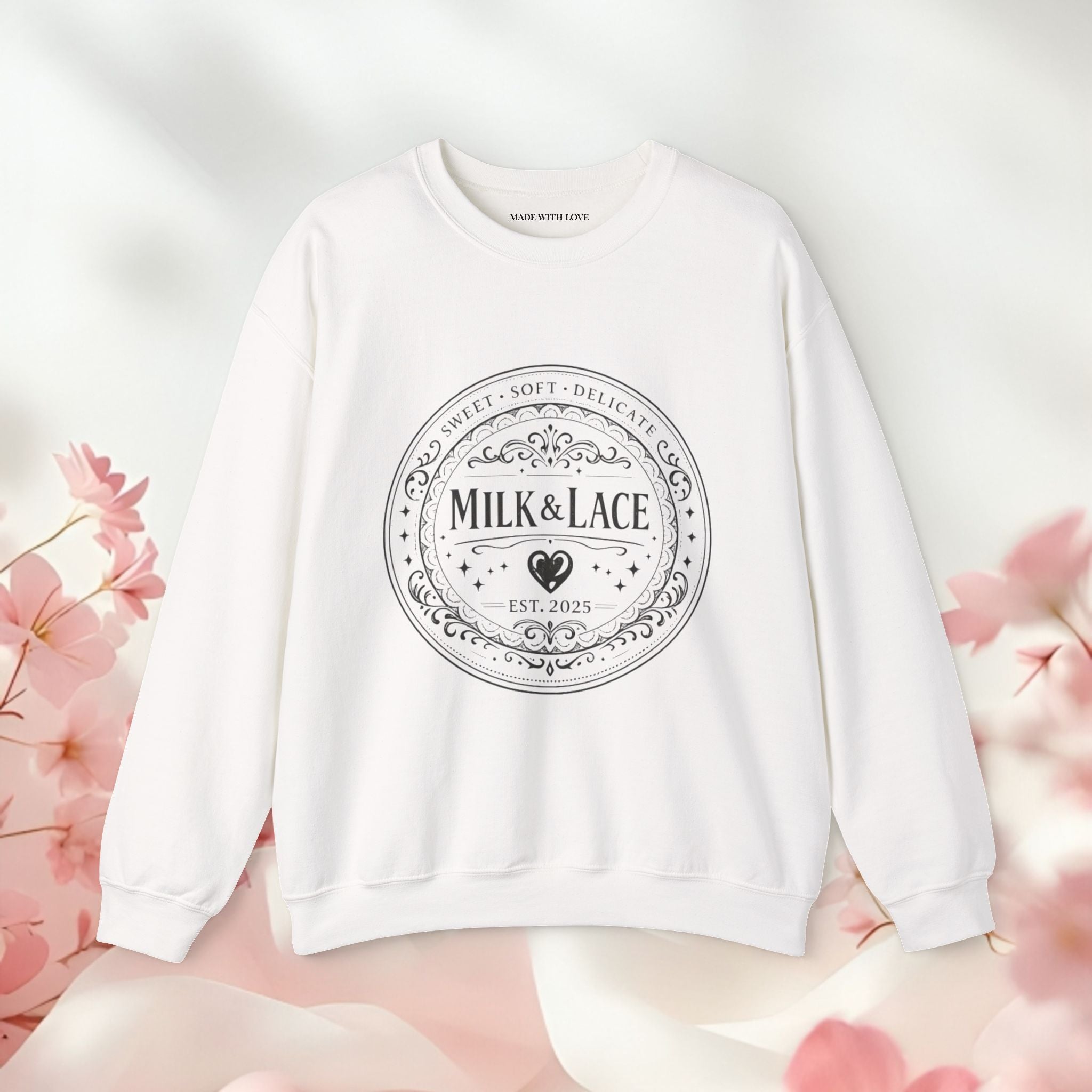 Vintage Floral Logo Sweatshirt