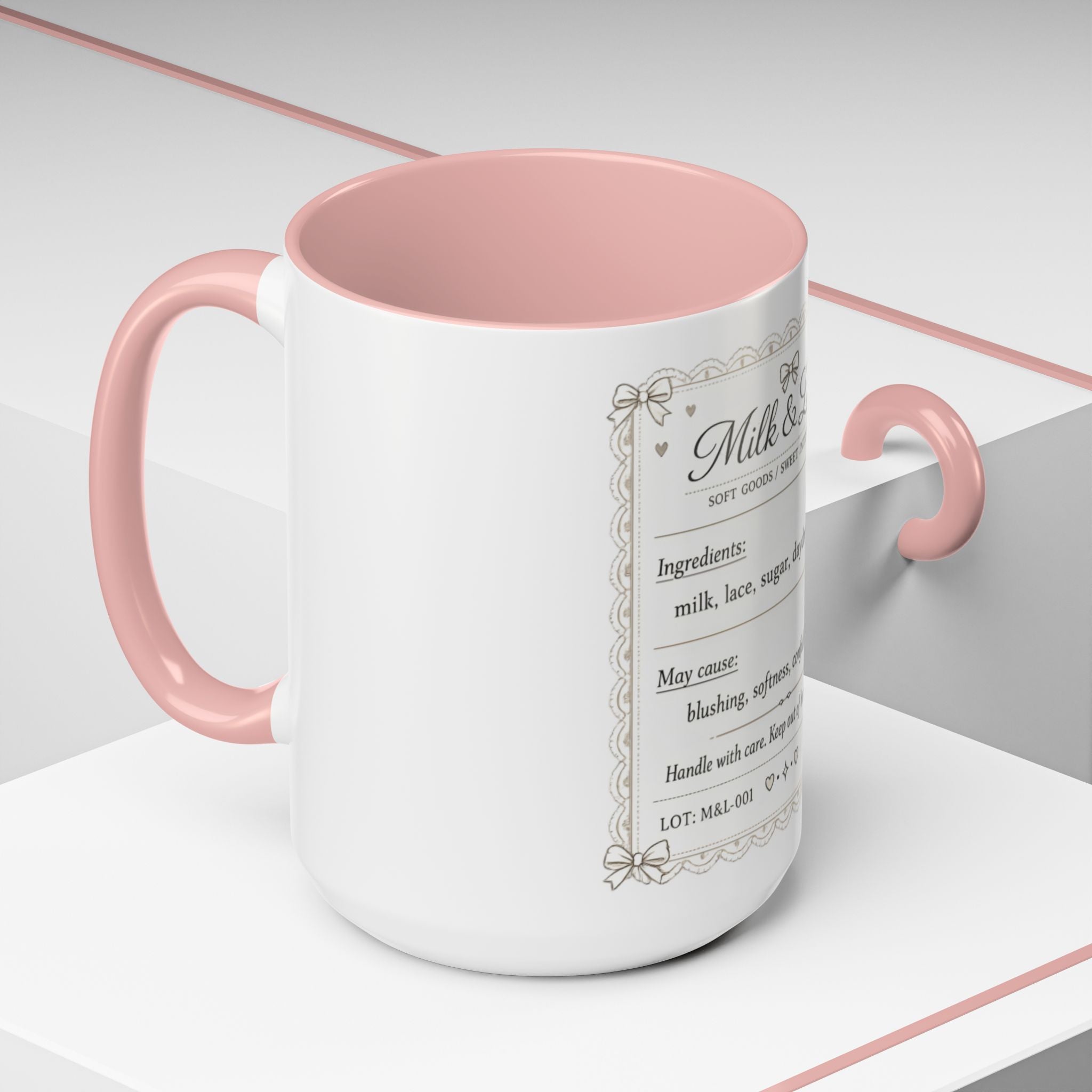 Vintage Lovely Sweet Accent Coffee Mug — 11/15oz