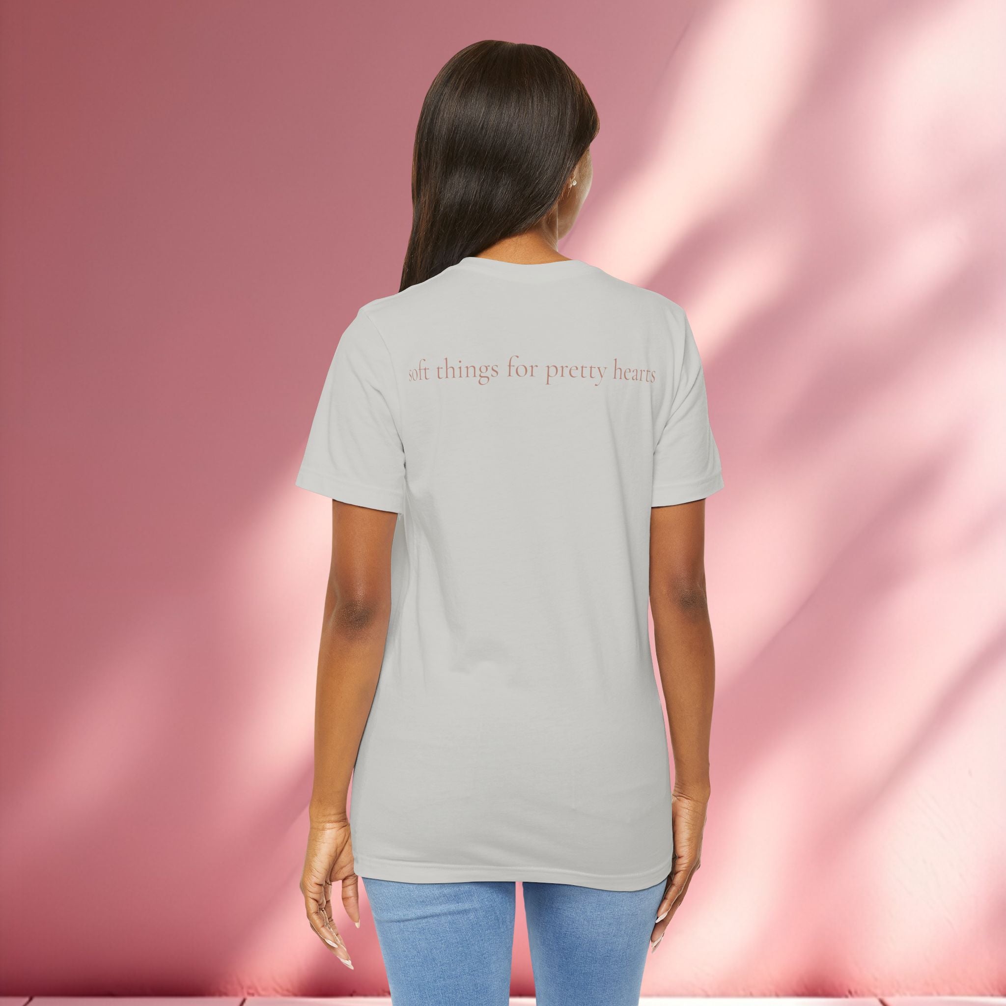 Casual Pink Graphic T-Shirt — Women's Casual Pink Tee