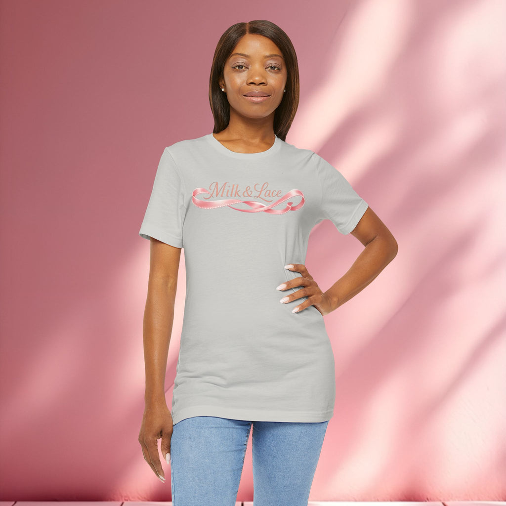 Casual Pink Graphic T-Shirt — Women's Casual Pink Tee