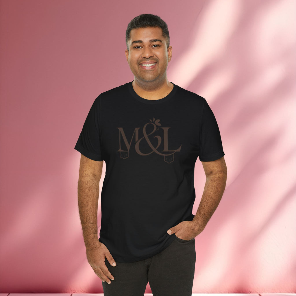 Romantic Feminine Brown Tee — Romance Graphic T-Shirt