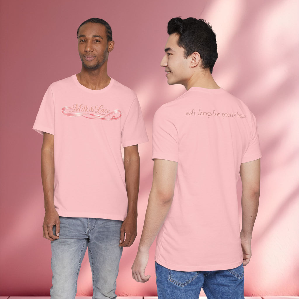 Casual Pink Graphic T-Shirt — Women's Casual Pink Tee