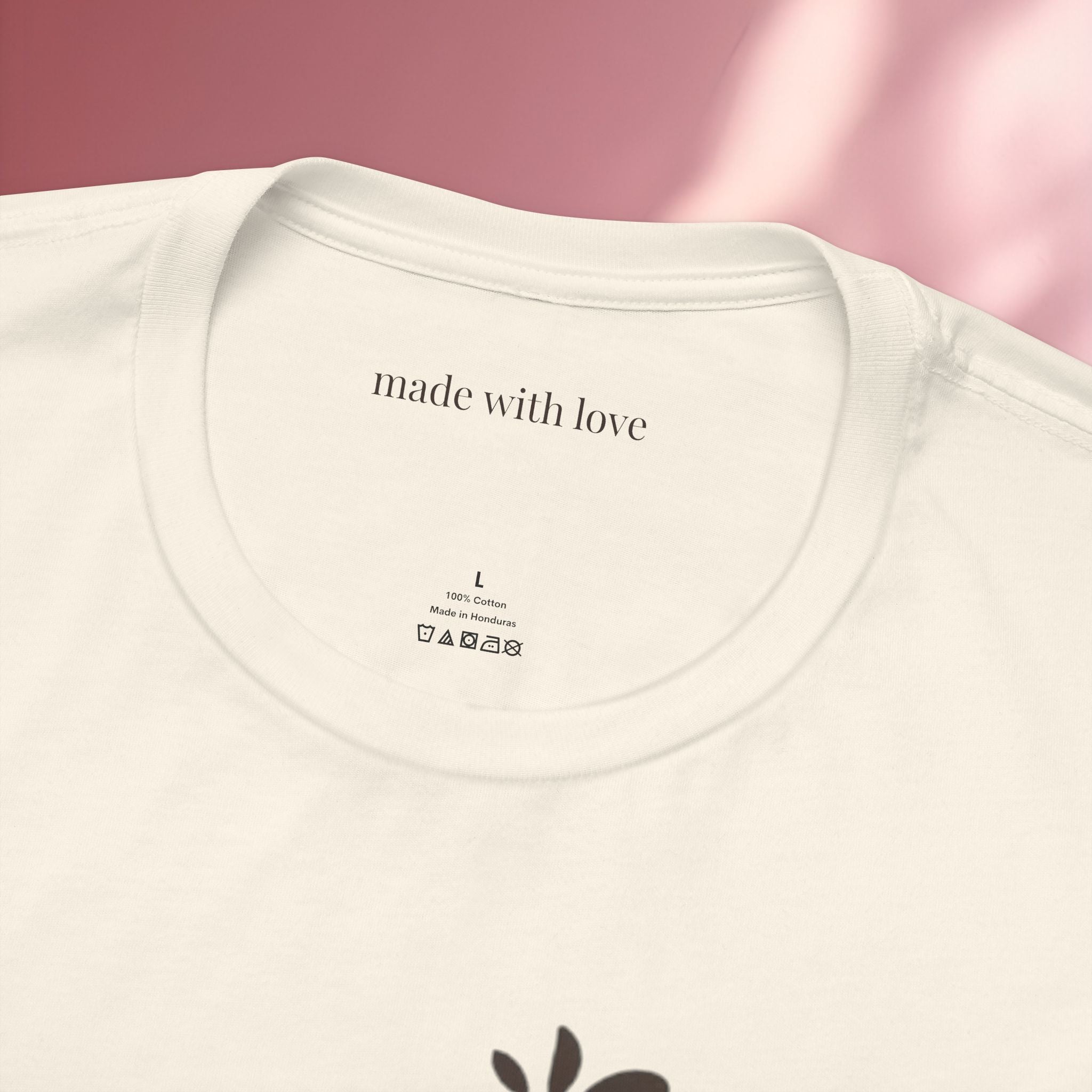 Romantic Feminine Brown Tee — Romance Graphic T-Shirt