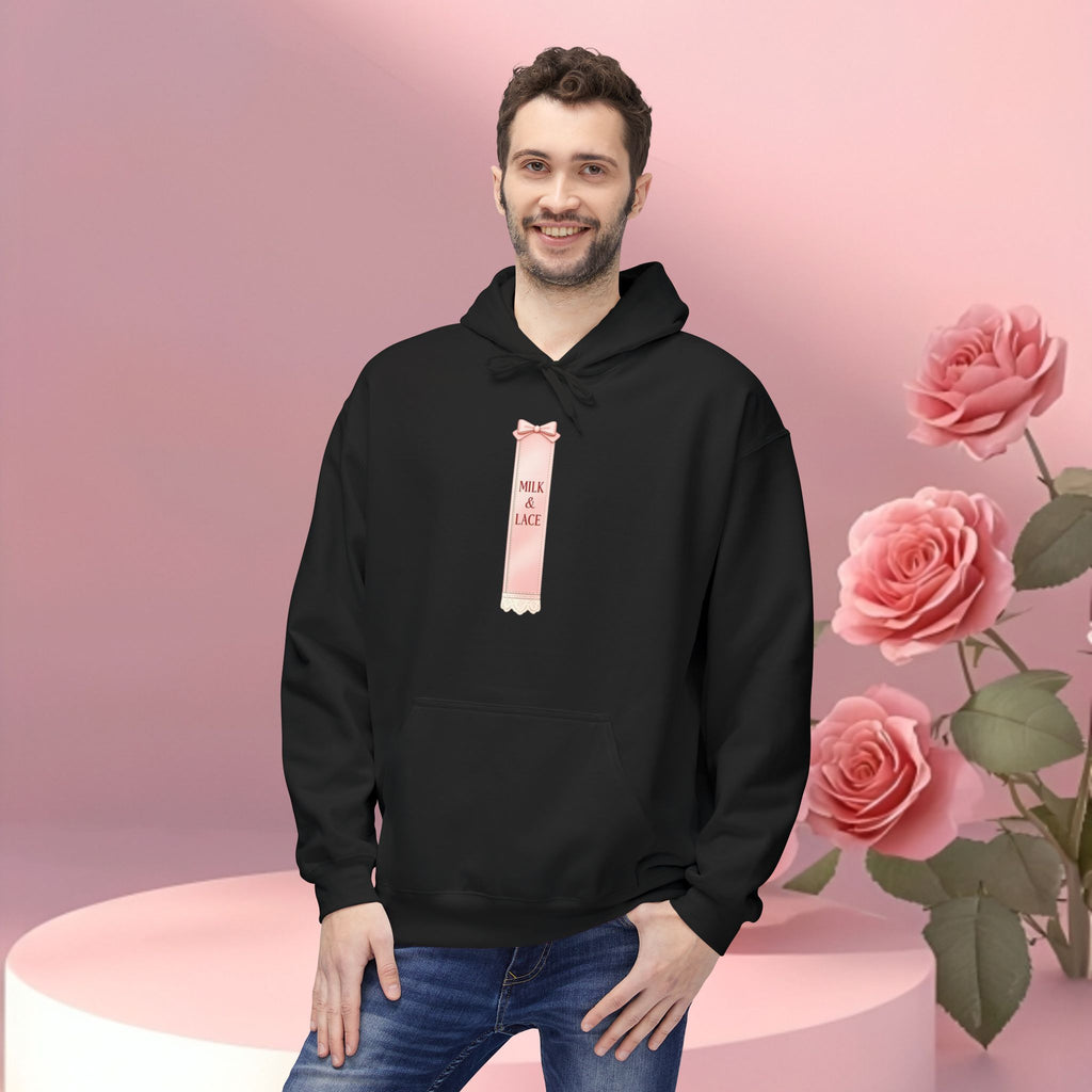 Pink Minimalist Feminine Hoodie