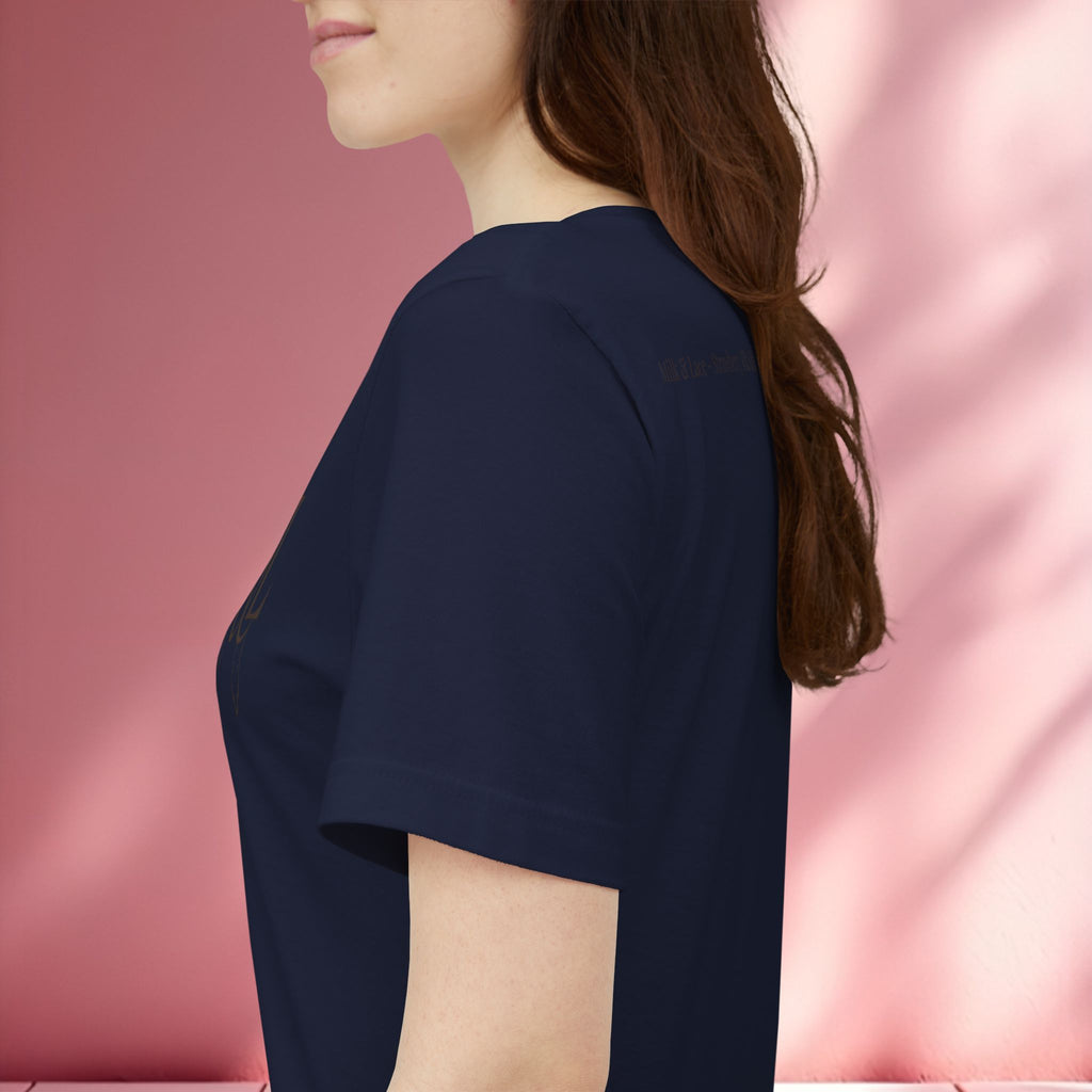 Romantic Feminine Brown Tee — Romance Graphic T-Shirt