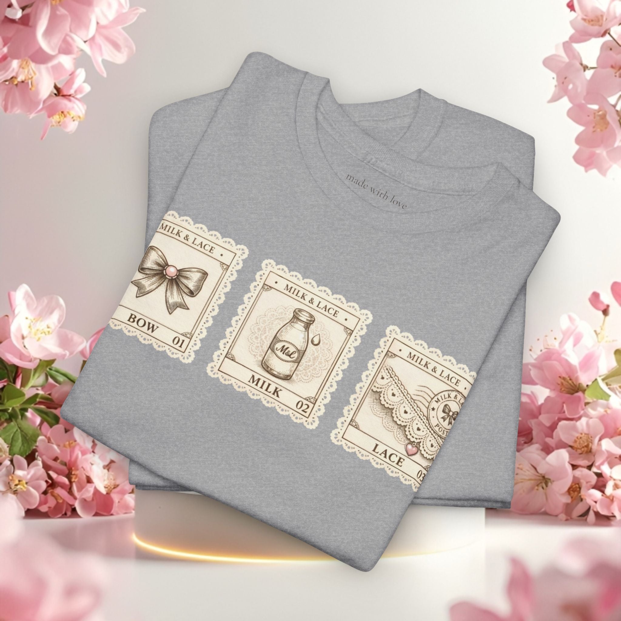Vintage Botanical Stamp T-Shirt