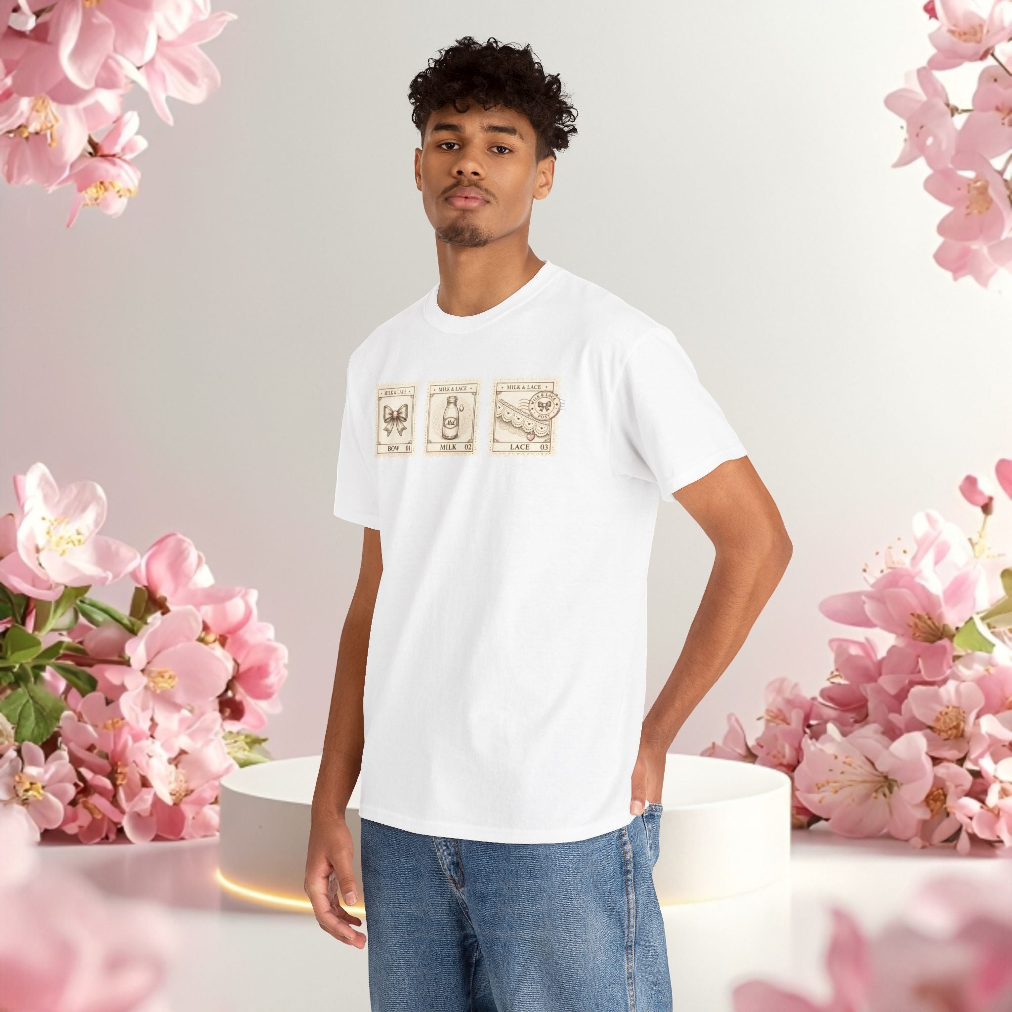 Vintage Botanical Stamp T-Shirt