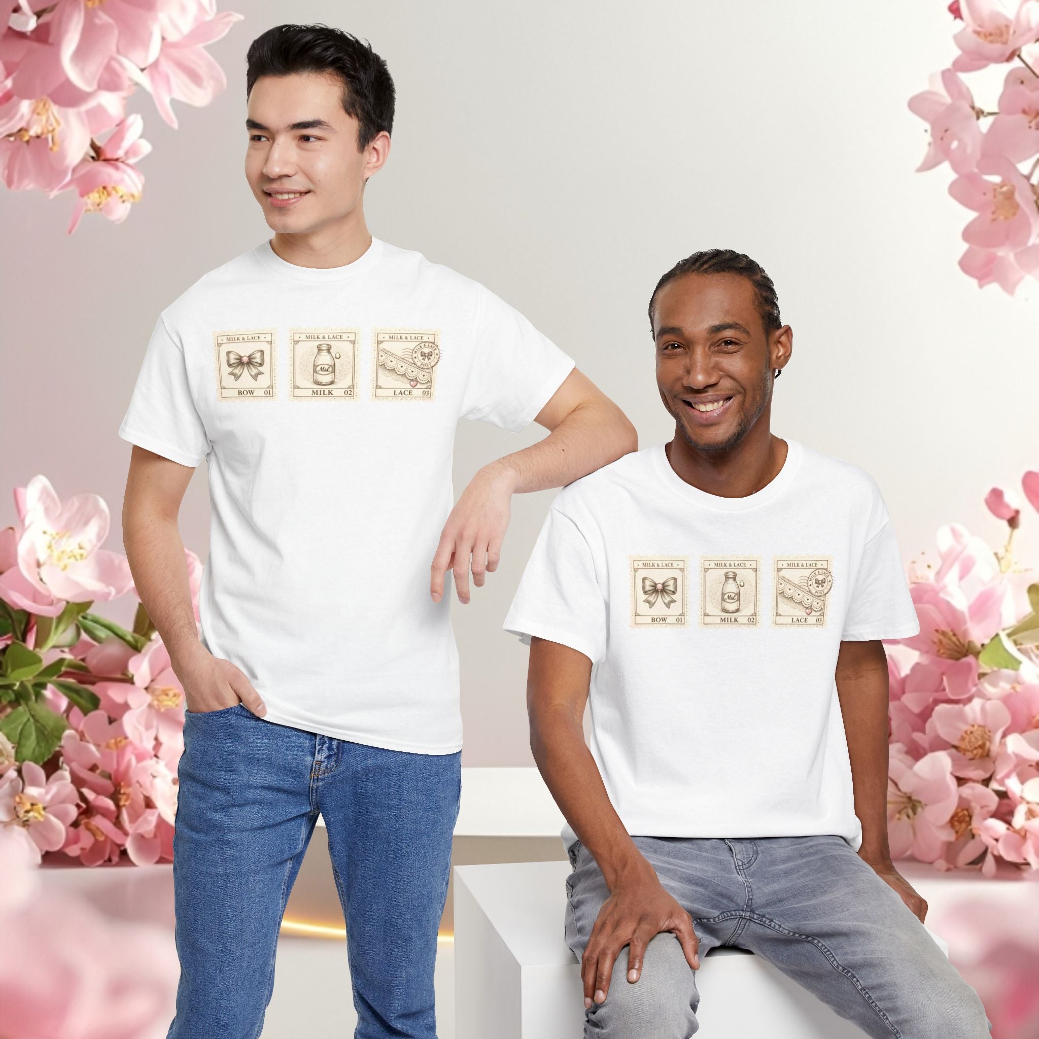 Vintage Botanical Stamp T-Shirt