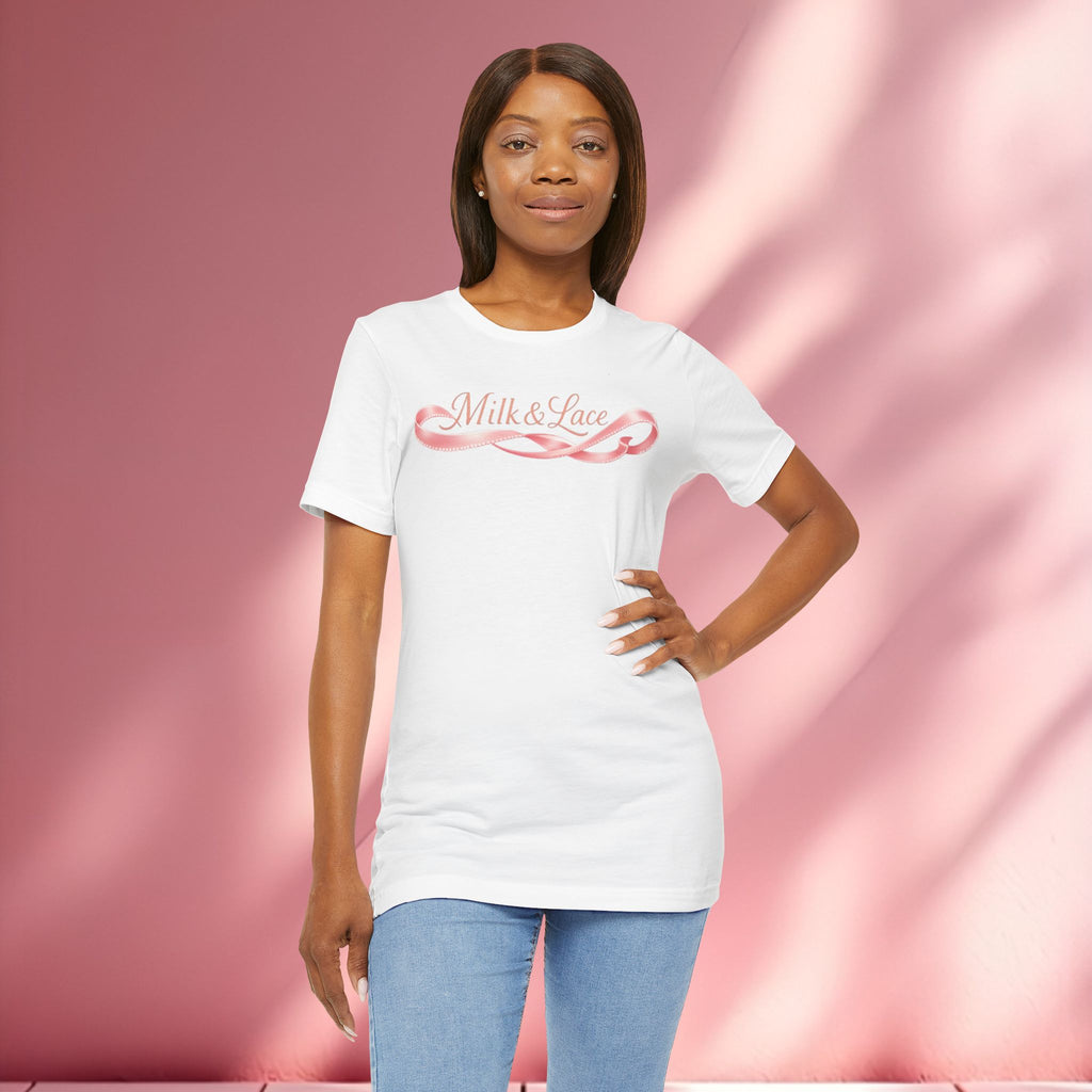 Casual Pink Graphic T-Shirt — Women's Casual Pink Tee