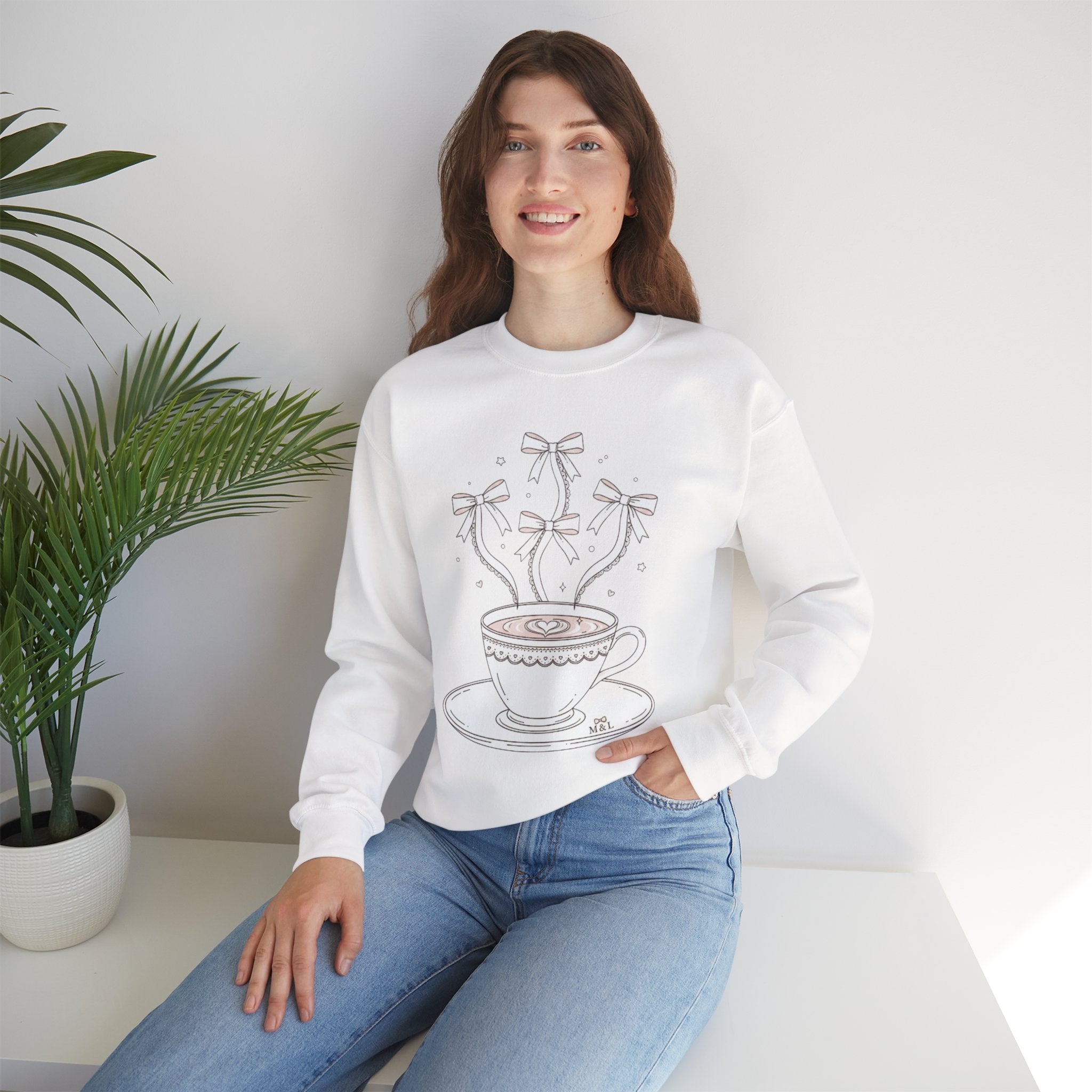 Whimsical Simple Sift Crewneck Sweatshirt