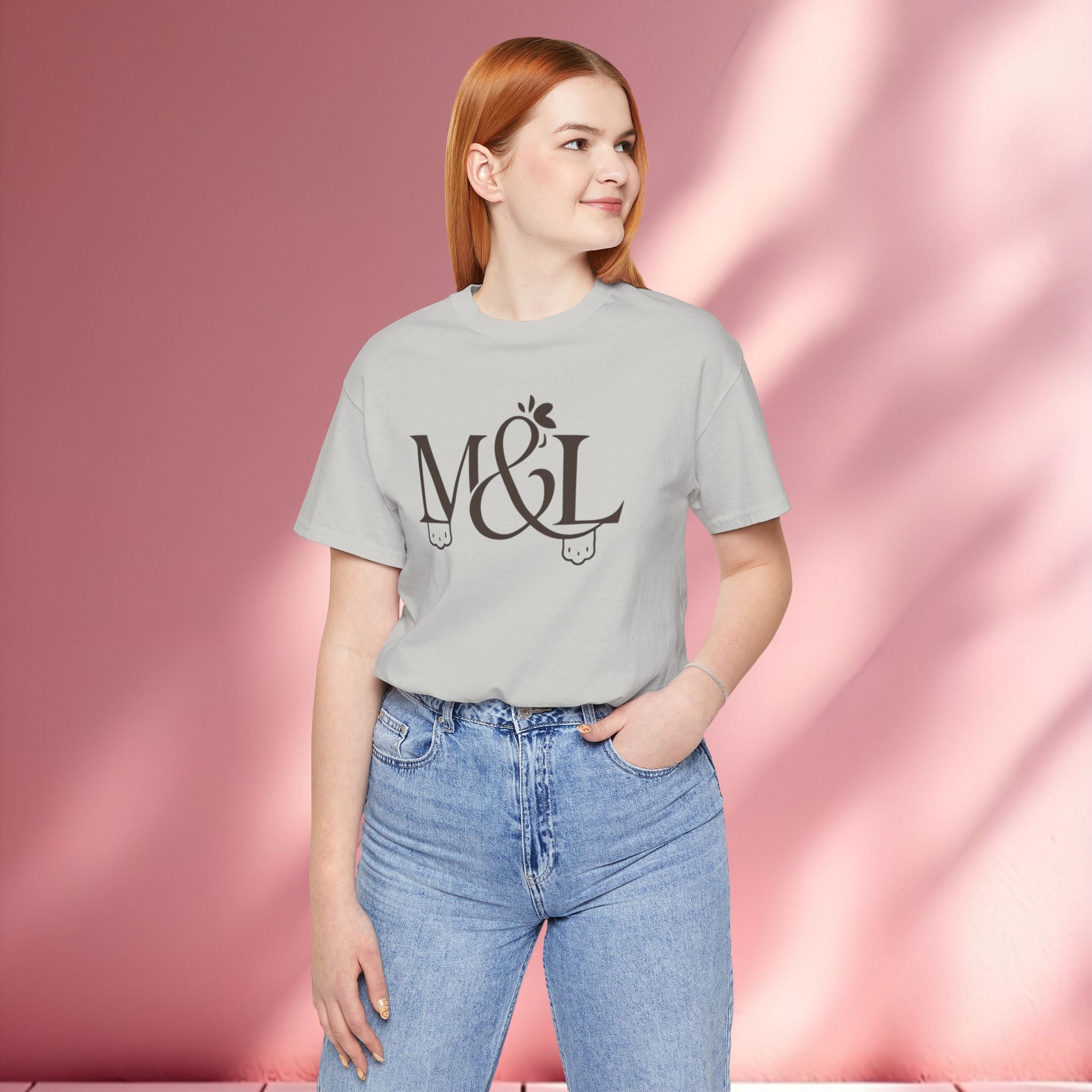 Romantic Feminine Brown Tee — Romance Graphic T-Shirt