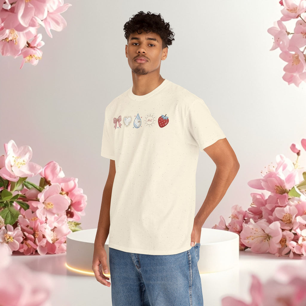 Pastel Cute Icons T-Shirt — Cute Pastel Icon Graphic Tee