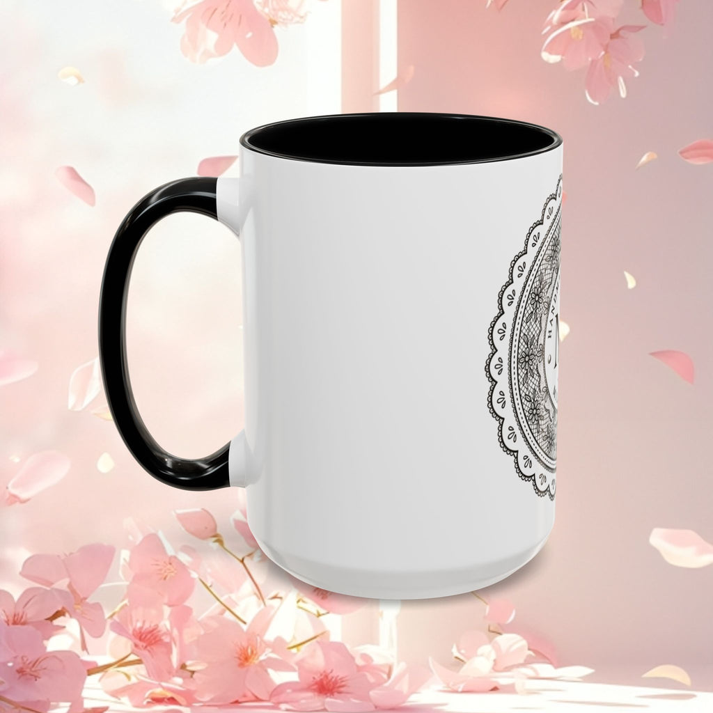 Vintage Sweet Feminine Accent Coffee Mug — 11/15oz