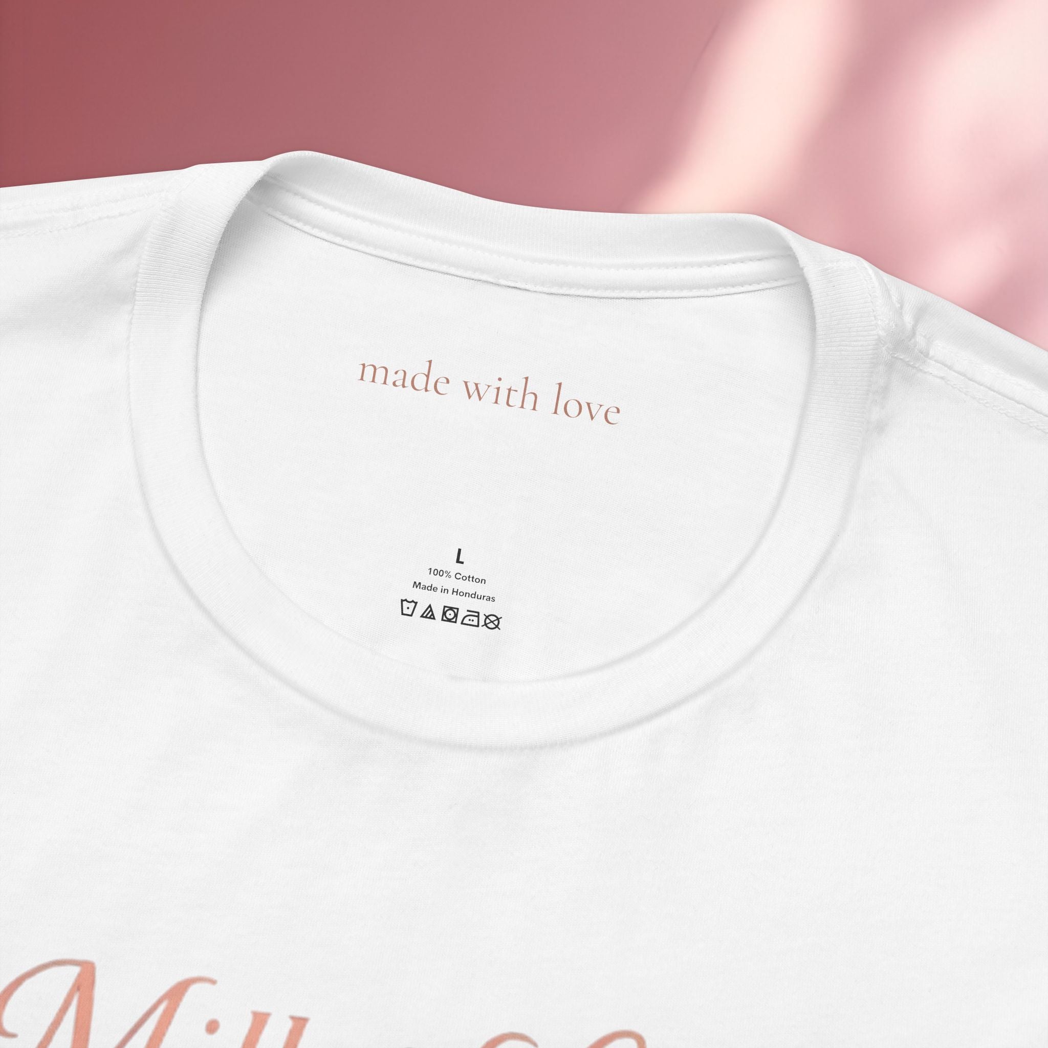 Casual Pink Graphic T-Shirt — Women's Casual Pink Tee