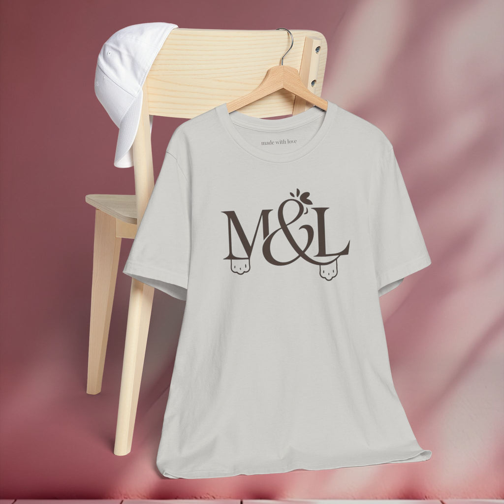 Romantic Feminine Brown Tee — Romance Graphic T-Shirt