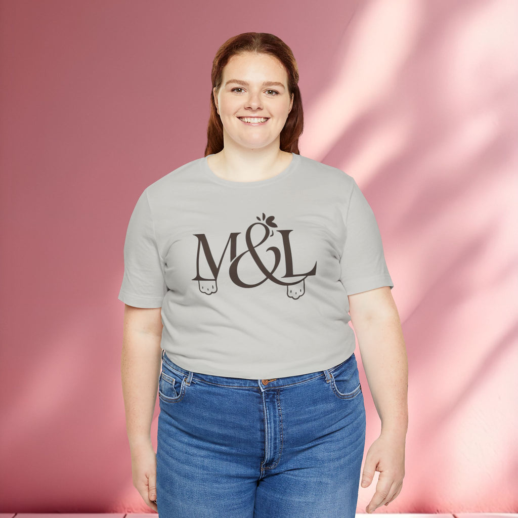 Romantic Feminine Brown Tee — Romance Graphic T-Shirt