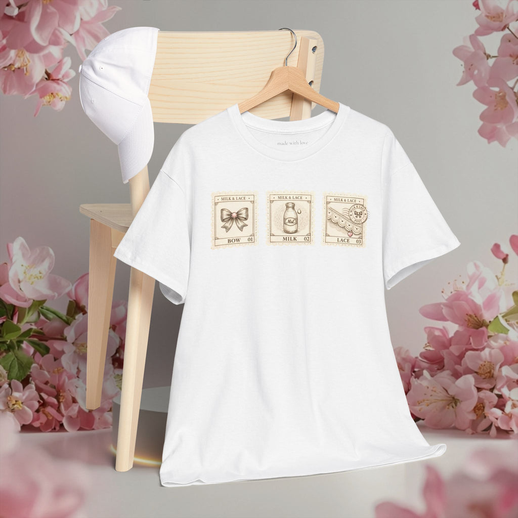 Vintage Botanical Stamp T-Shirt
