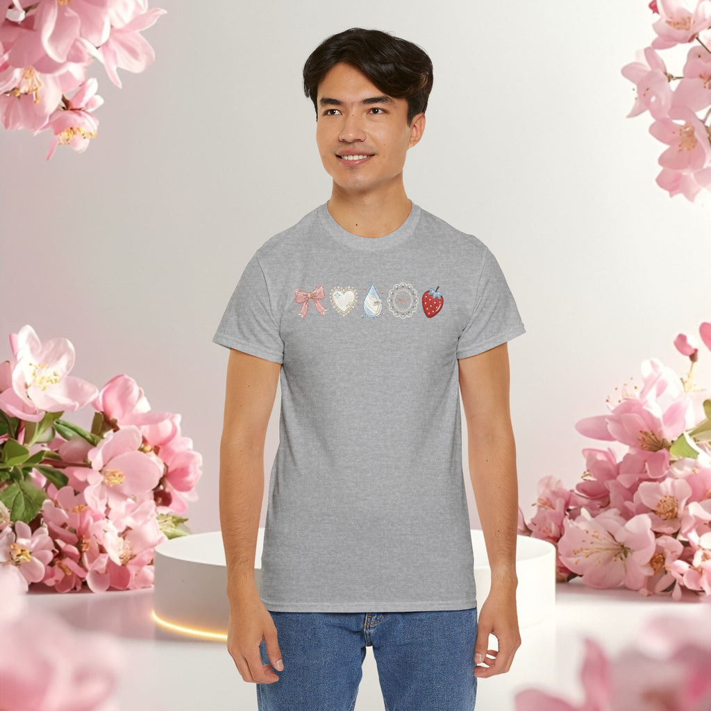 Pastel Cute Icons T-Shirt — Cute Pastel Icon Graphic Tee