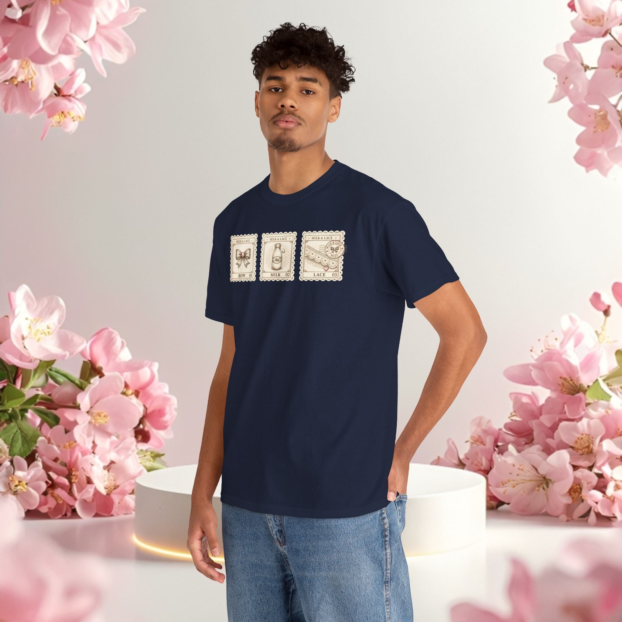 Vintage Botanical Stamp T-Shirt