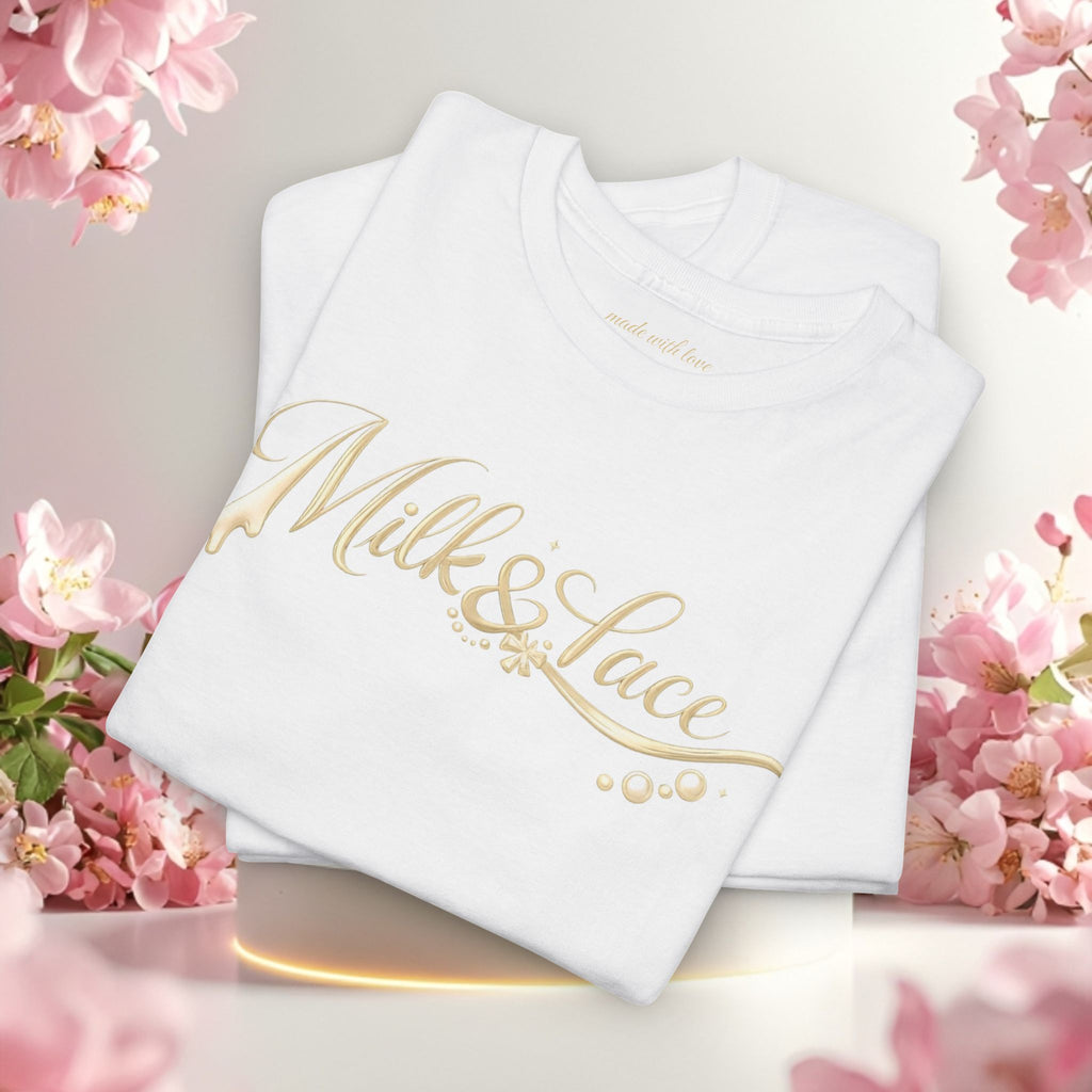 Elegant Floral Tee — Simple Botanical Design