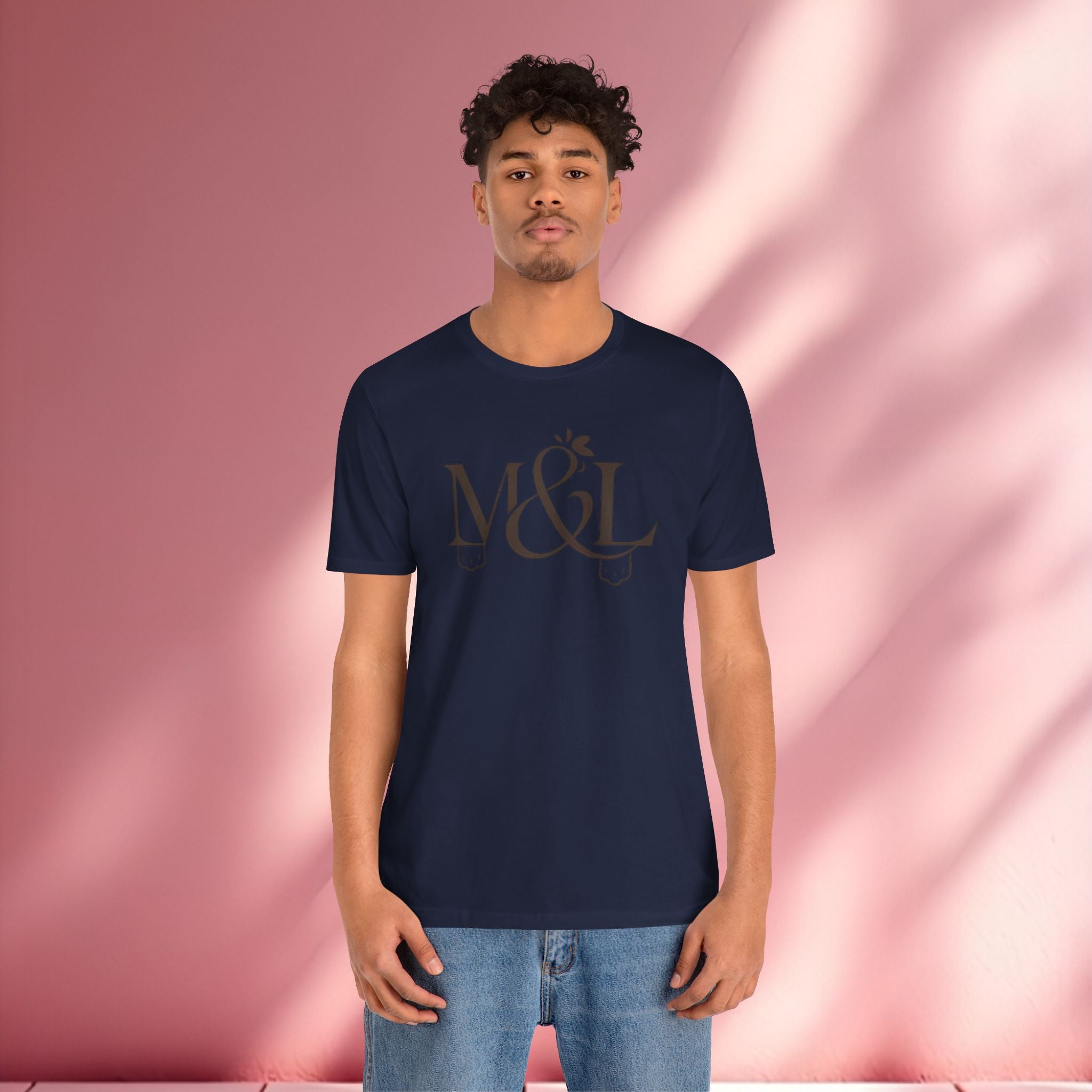 Romantic Feminine Brown Tee — Romance Graphic T-Shirt