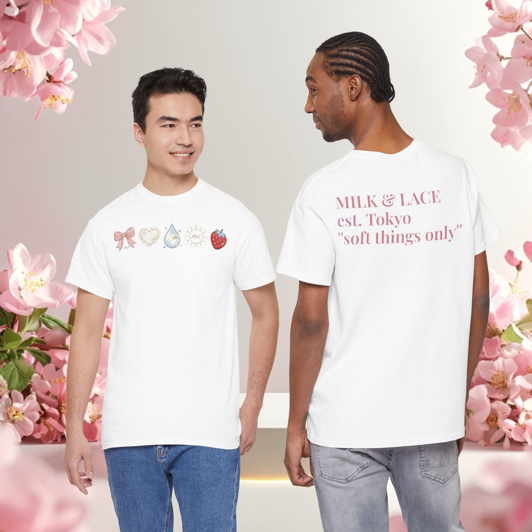 Pastel Cute Icons T-Shirt — Cute Pastel Icon Graphic Tee