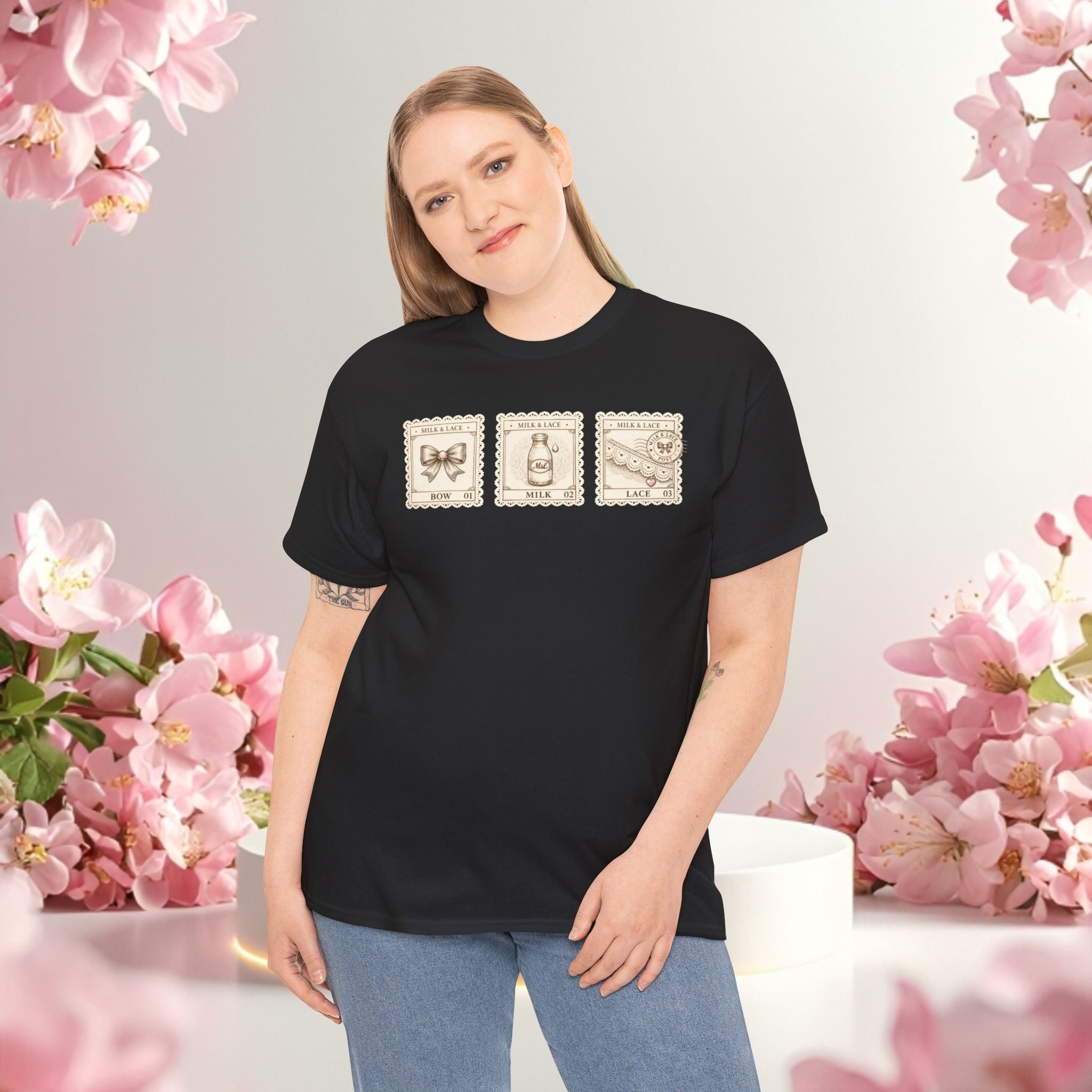 Vintage Botanical Stamp T-Shirt