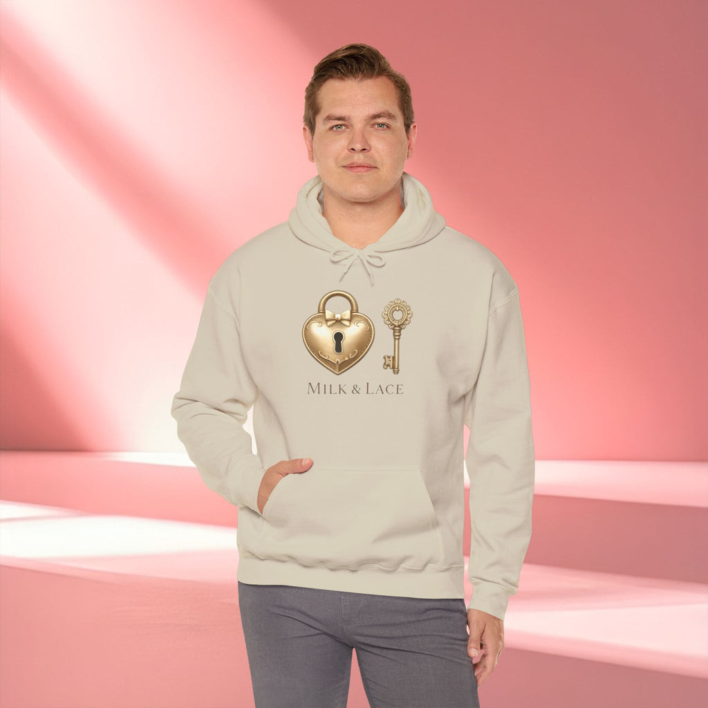 Gold Romantic Graphic Hoodie