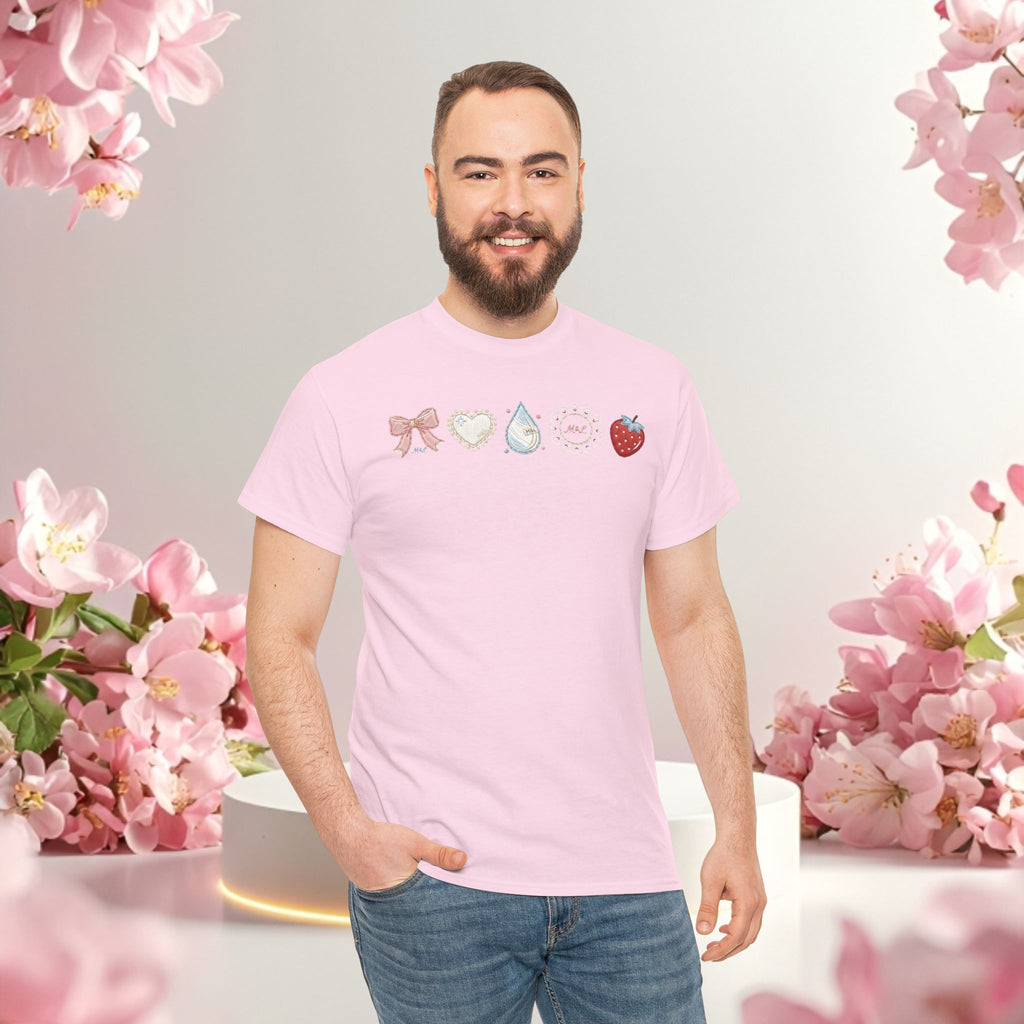 Pastel Cute Icons T-Shirt — Cute Pastel Icon Graphic Tee