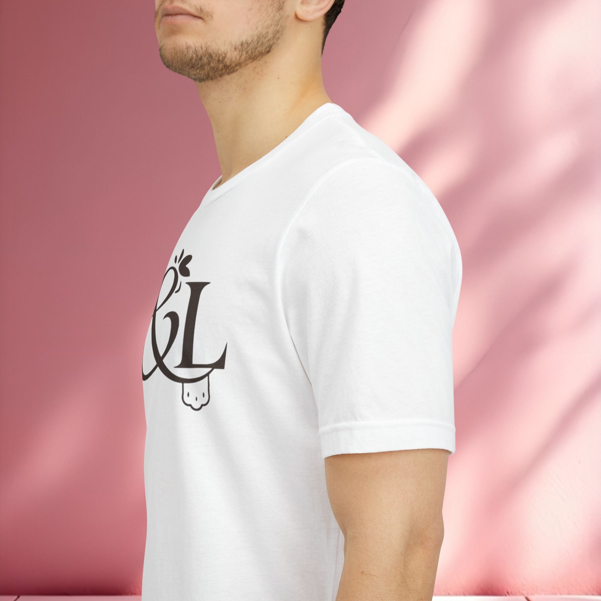 Romantic Feminine Brown Tee — Romance Graphic T-Shirt