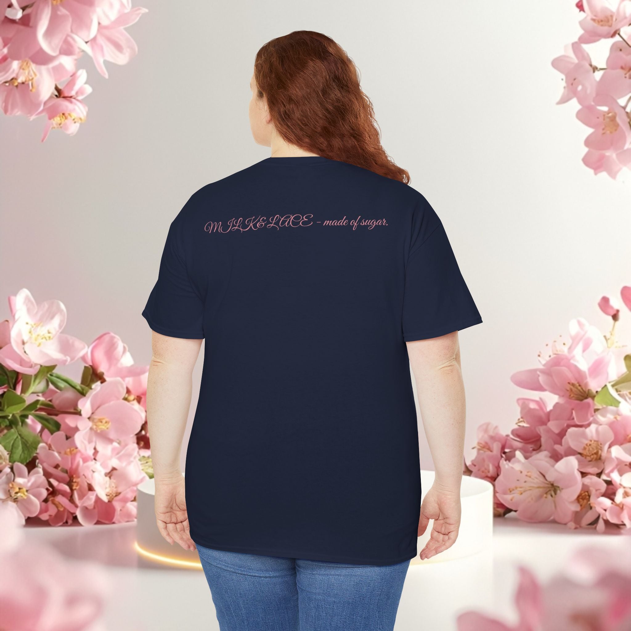 Pink Corset Ribbon T-Shirt