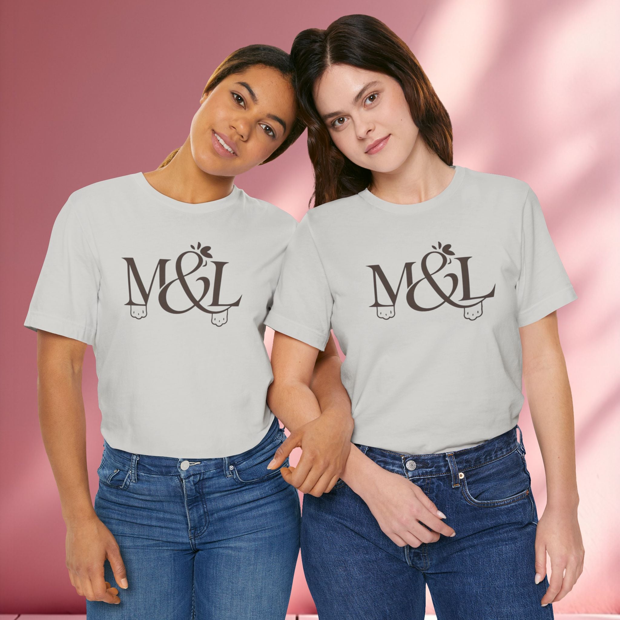 Romantic Feminine Brown Tee — Romance Graphic T-Shirt