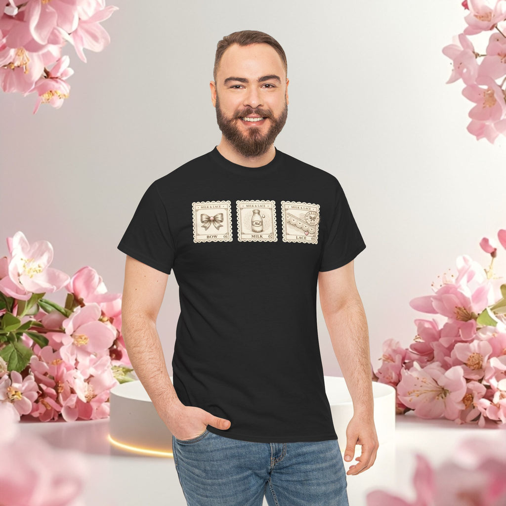 Vintage Botanical Stamp T-Shirt