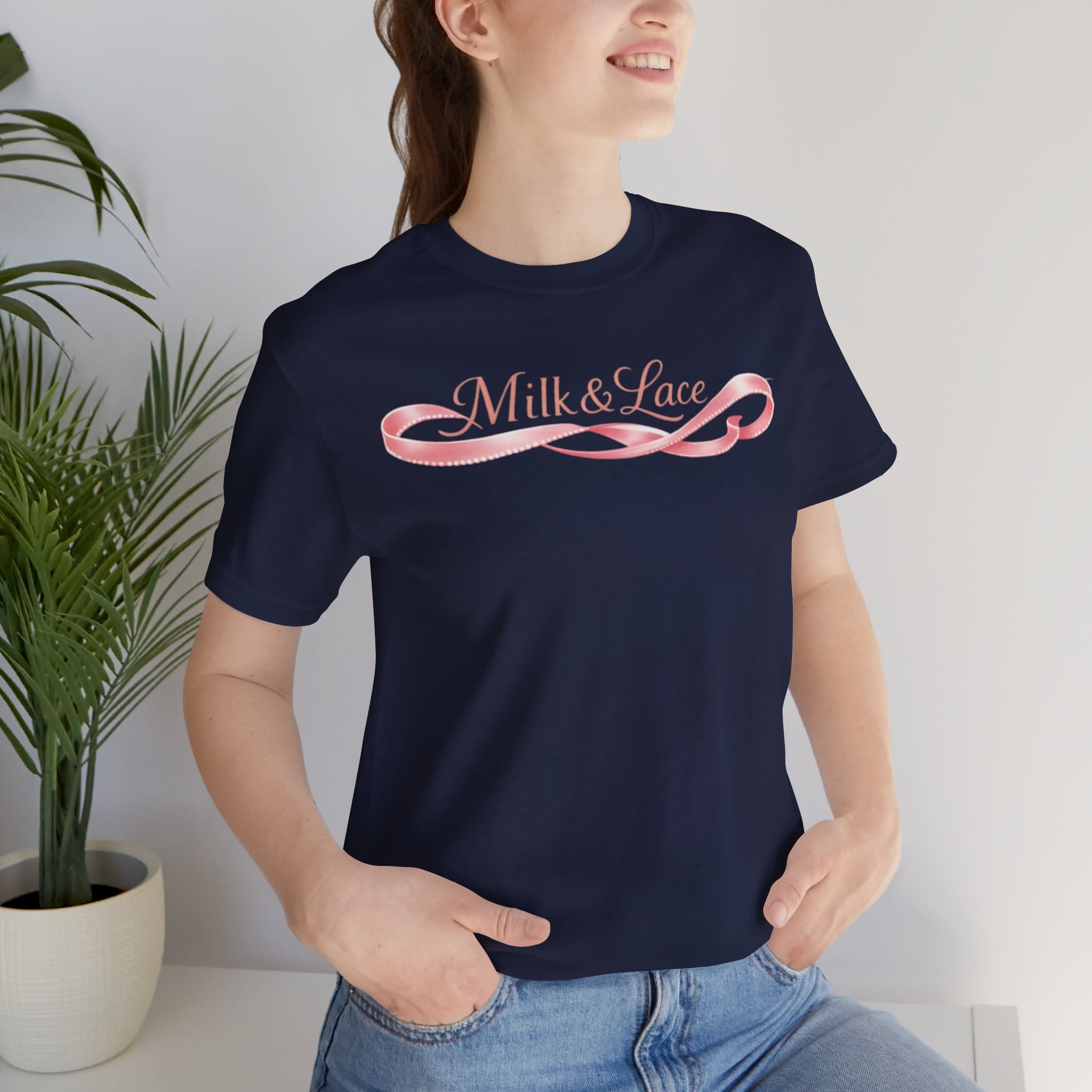 Casual Pink Graphic T-Shirt — Women's Casual Pink Tee