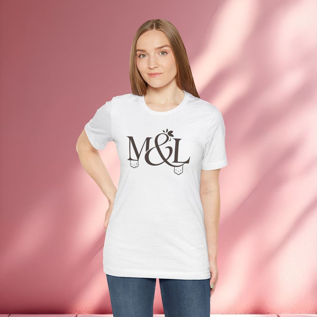 Romantic Feminine Brown Tee — Romance Graphic T-Shirt