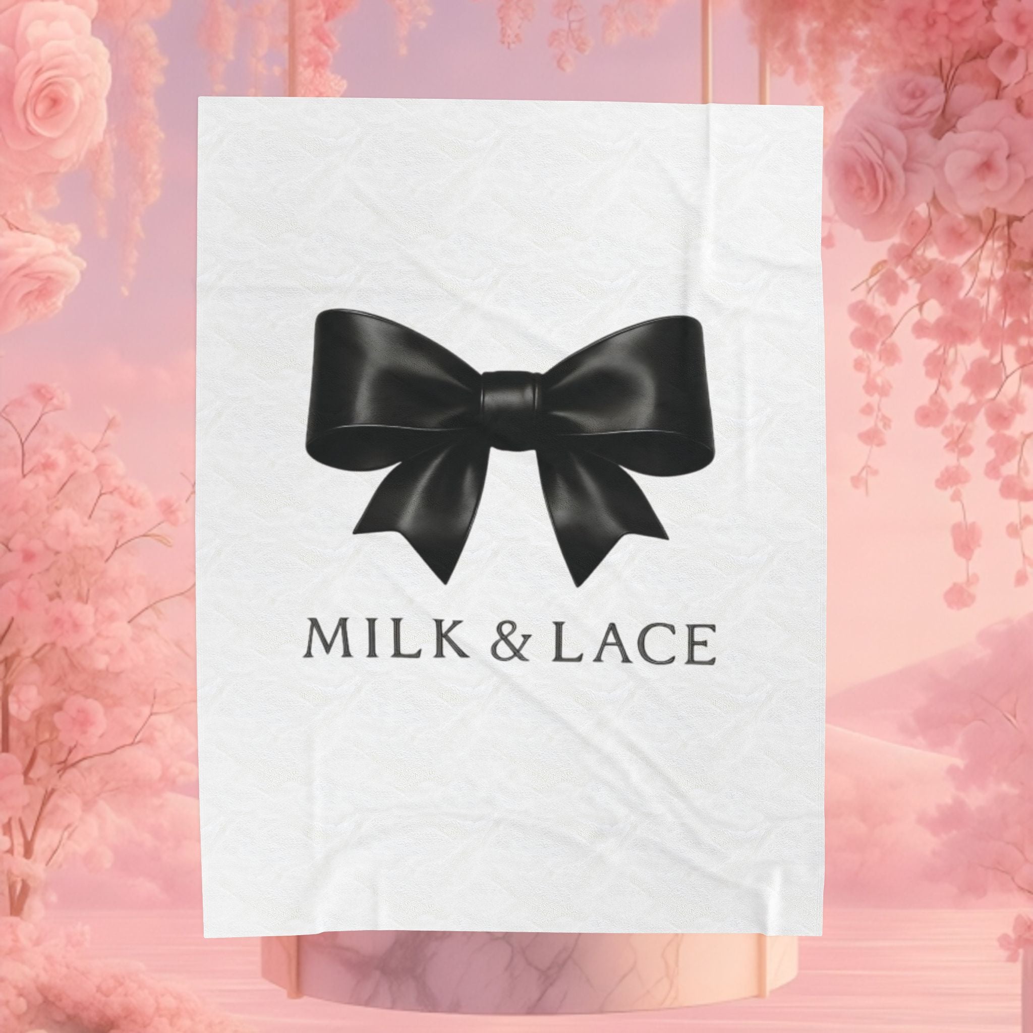 Velveteen Plush Blanket — Luxury Soft Feminine Throw