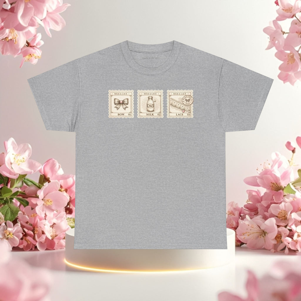 Vintage Botanical Stamp T-Shirt