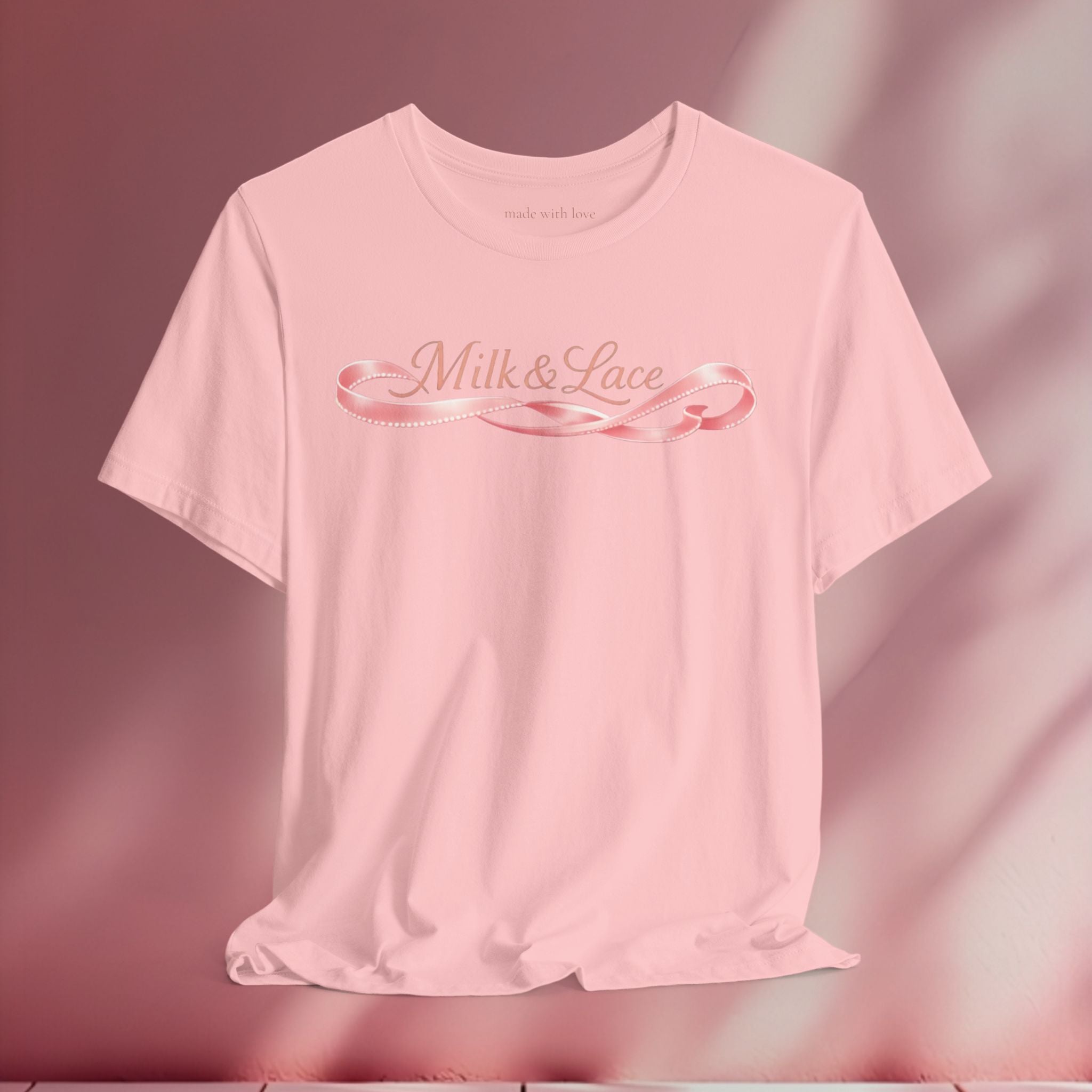 Casual Pink Graphic T-Shirt — Women's Casual Pink Tee