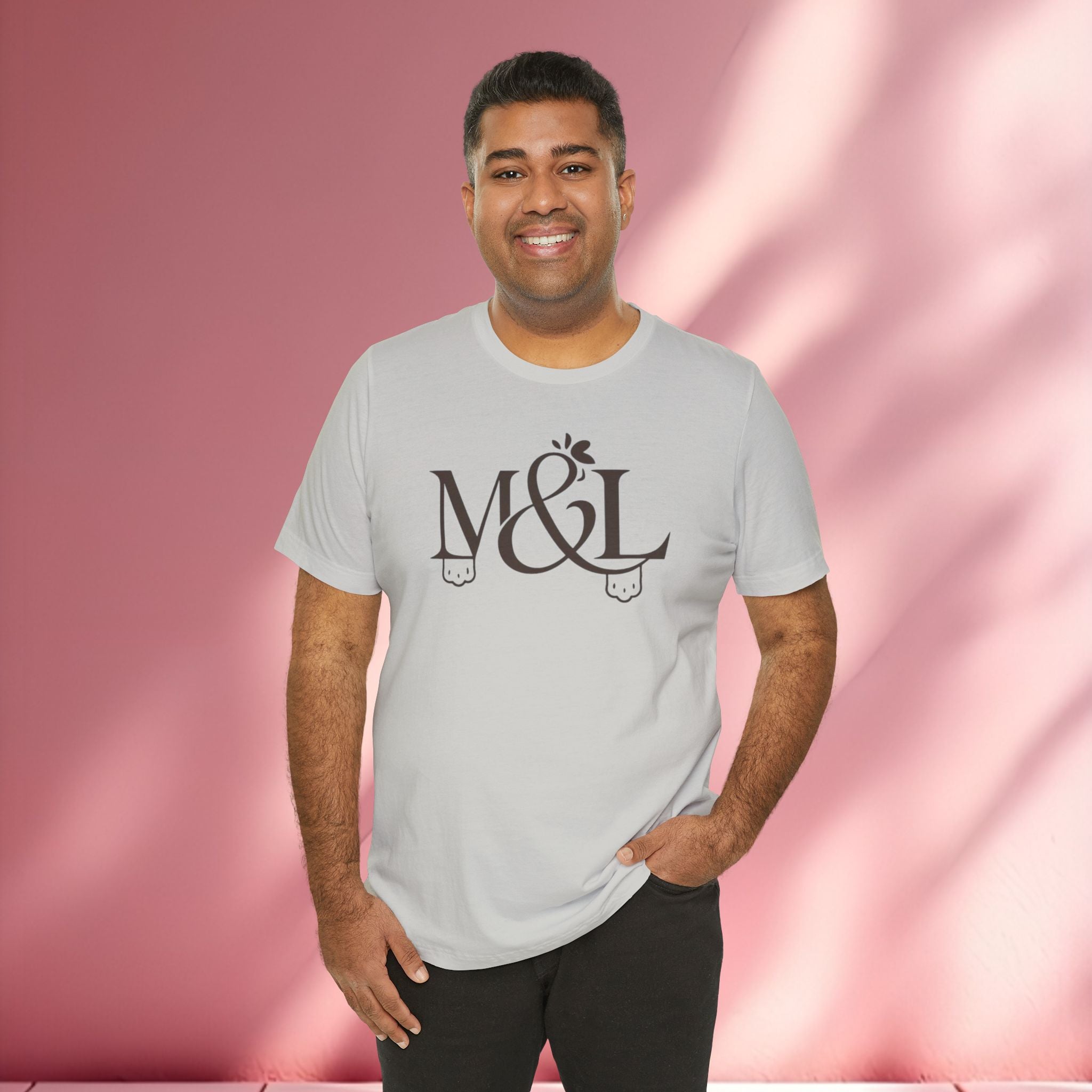 Romantic Feminine Brown Tee — Romance Graphic T-Shirt