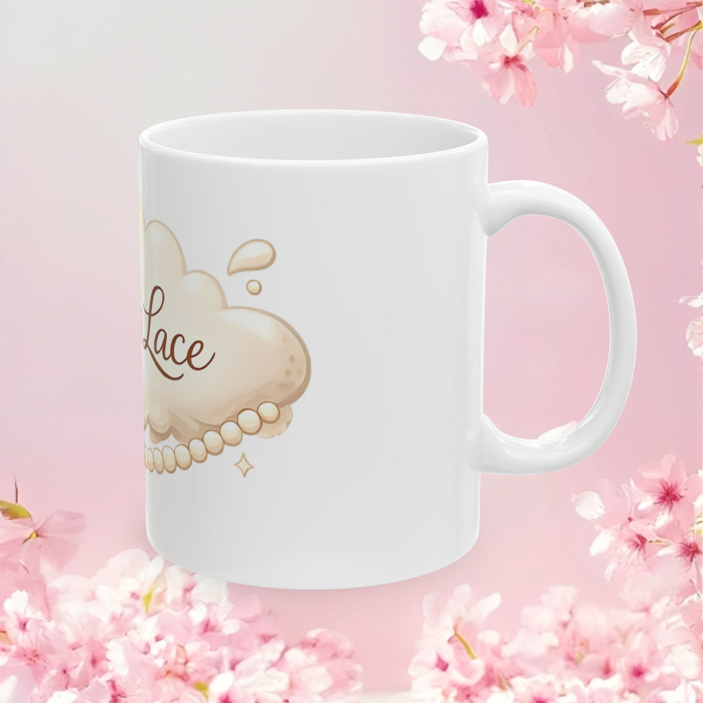 Vintage Elegant Script Ceramic Mug — Classic Script Design (11oz & 15oz)