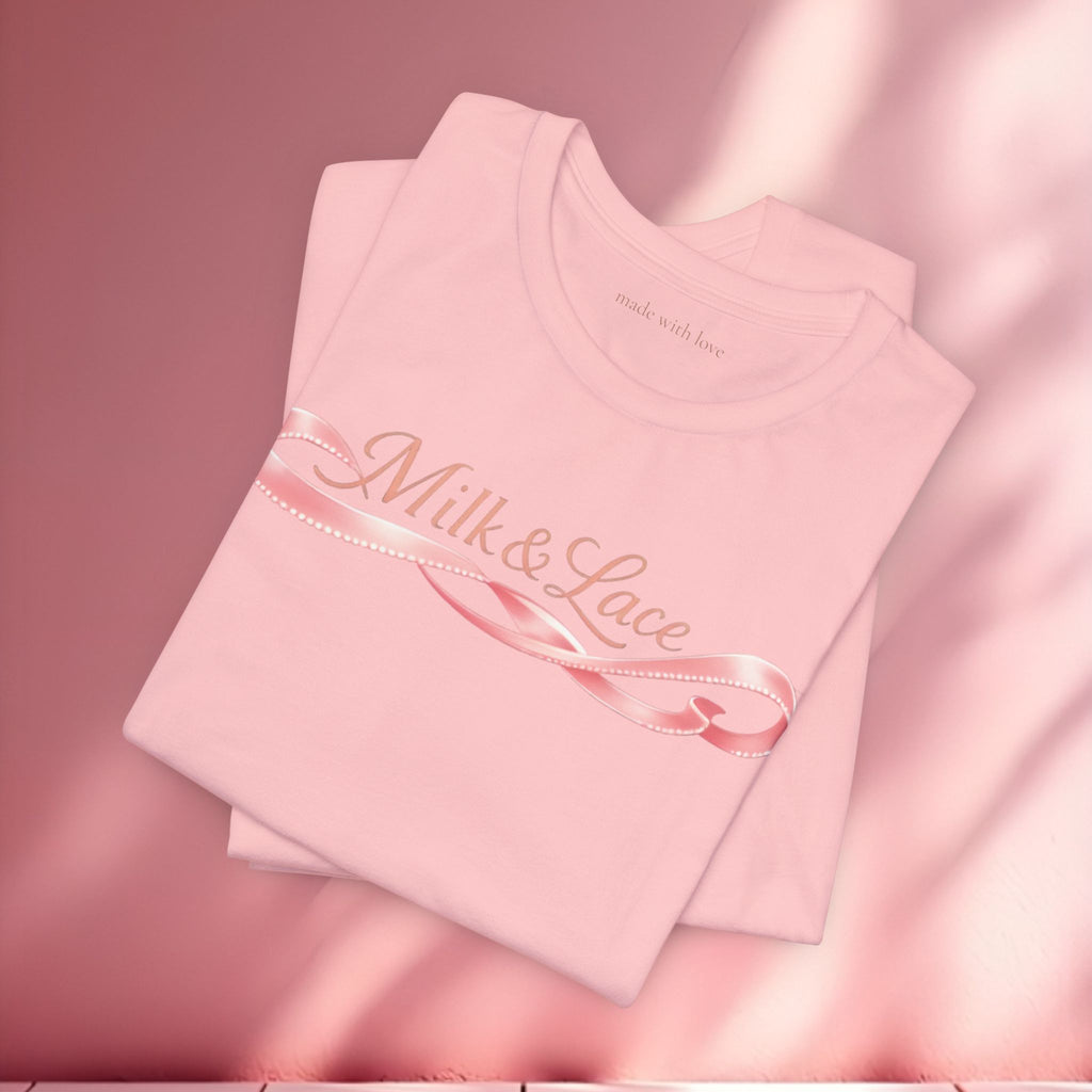 Casual Pink Graphic T-Shirt — Women's Casual Pink Tee