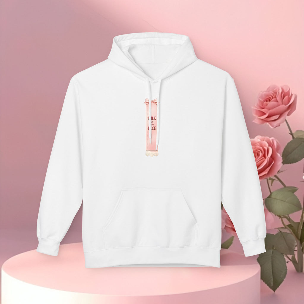 Pink Minimalist Feminine Hoodie