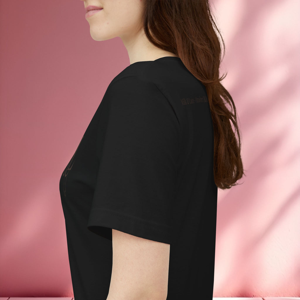 Romantic Feminine Brown Tee — Romance Graphic T-Shirt