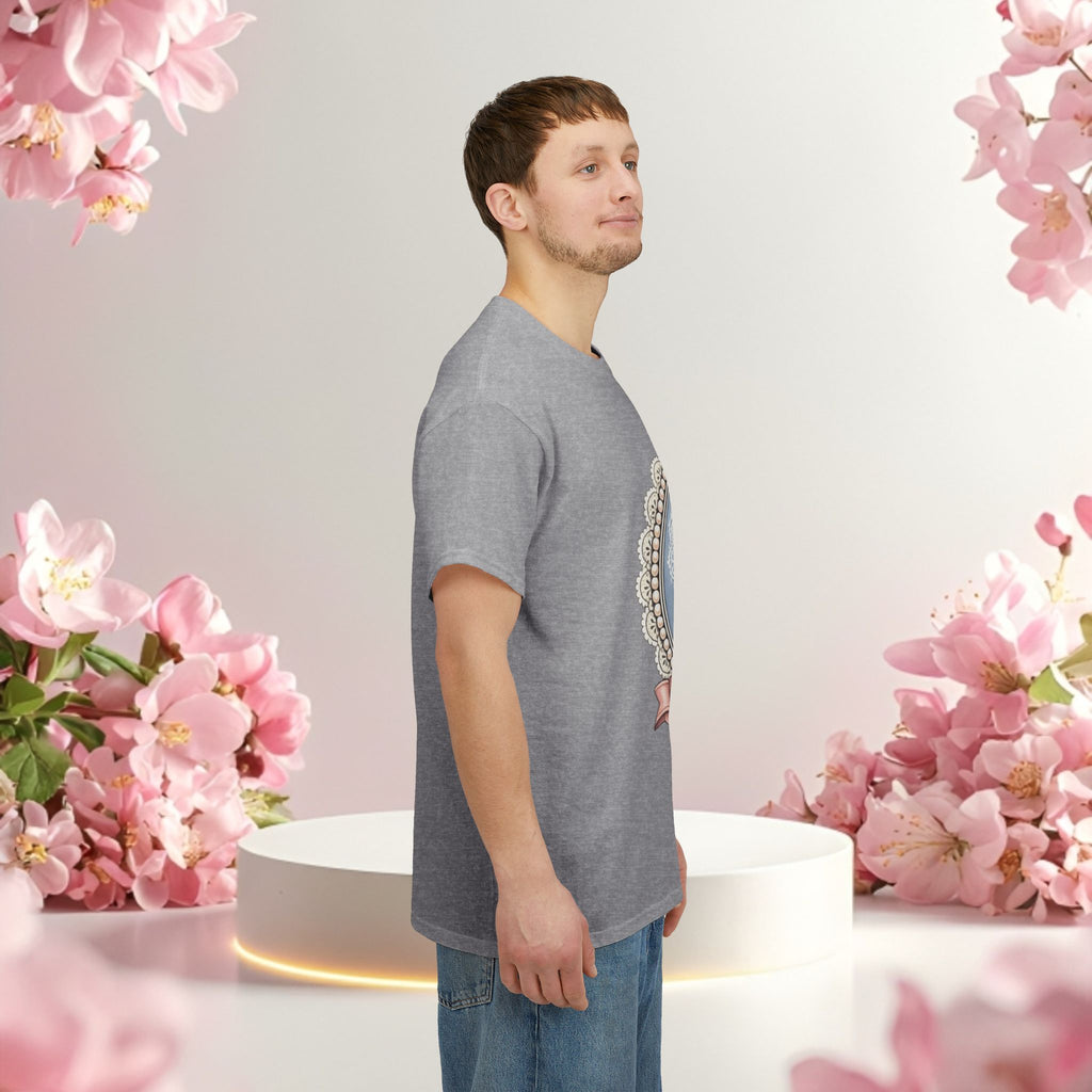 Cute Girly Cat T-Shirt — Soft Pastel Cat Graphic Tee for Cat Lovers