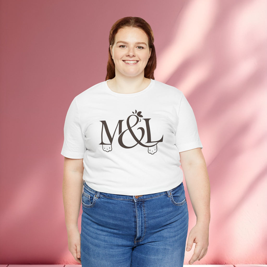 Romantic Feminine Brown Tee — Romance Graphic T-Shirt