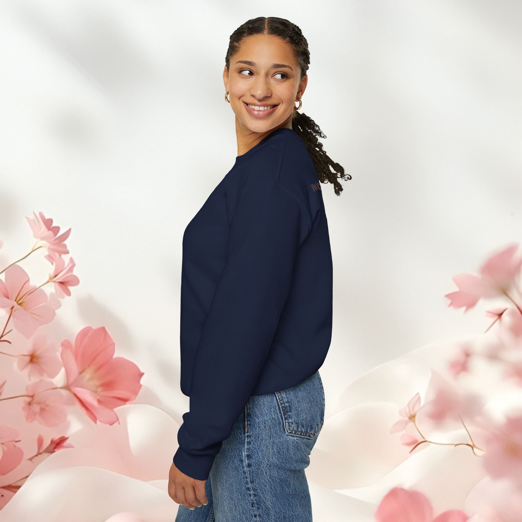 Pastel Graphic Crewneck Sweatshirt — Soft Pastel Cozy Comfort