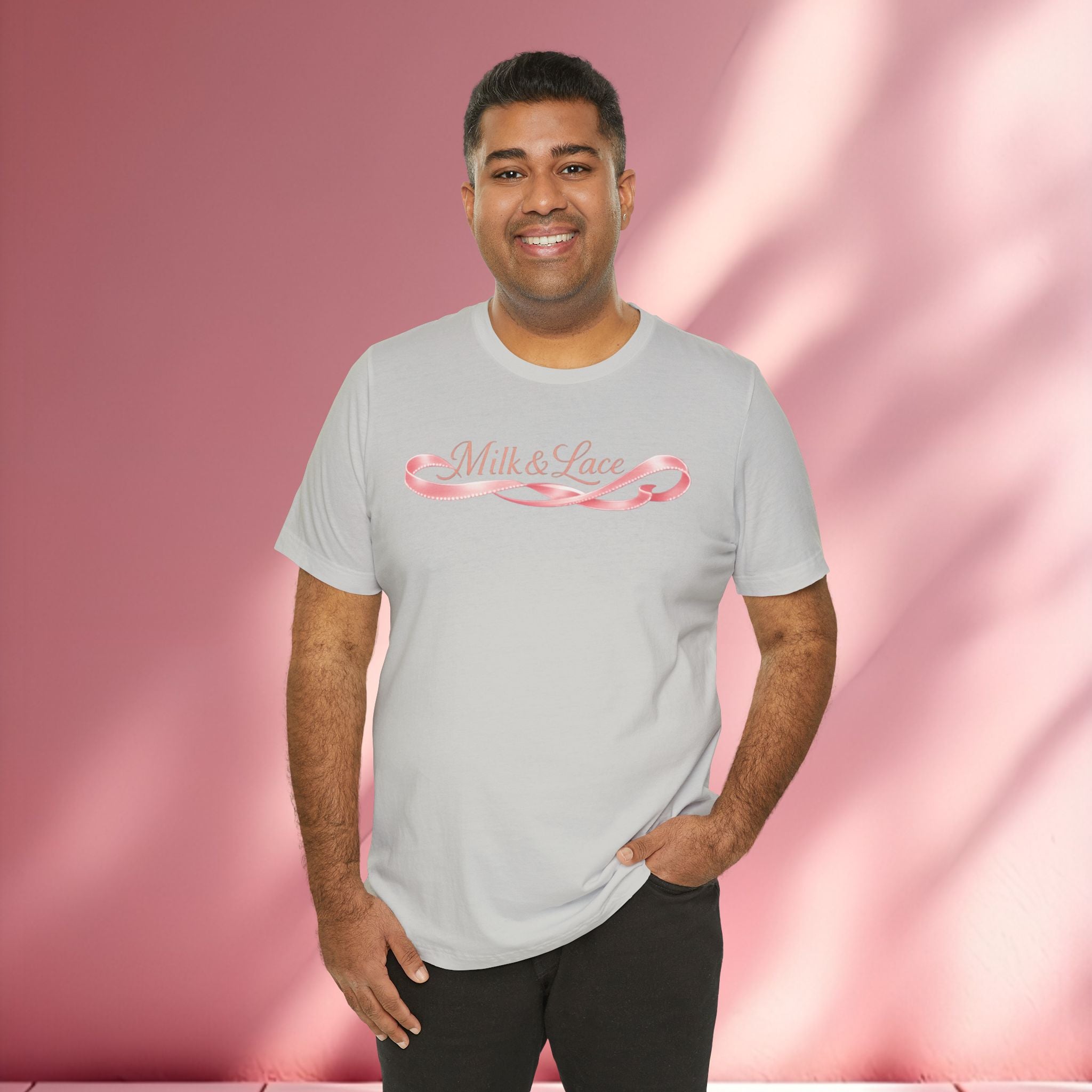 Casual Pink Graphic T-Shirt — Women's Casual Pink Tee