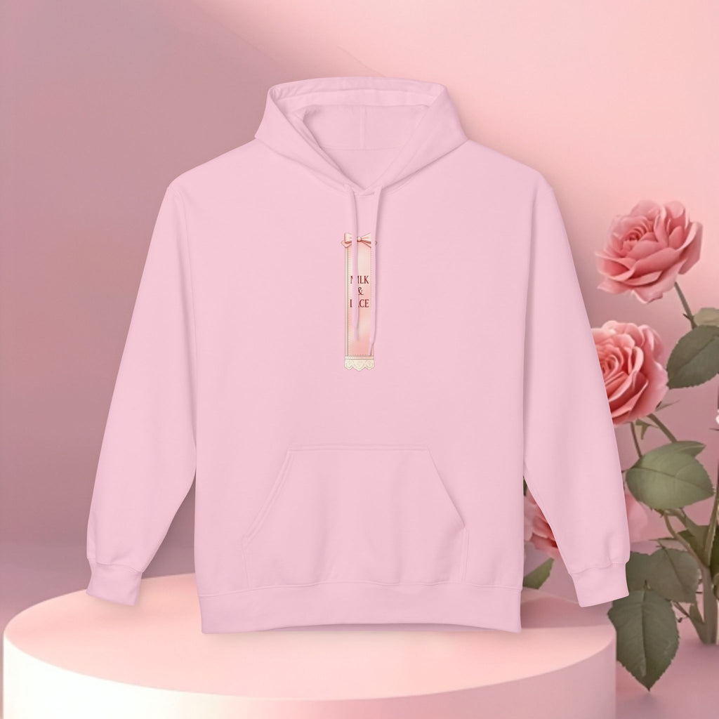 Pink Minimalist Feminine Hoodie
