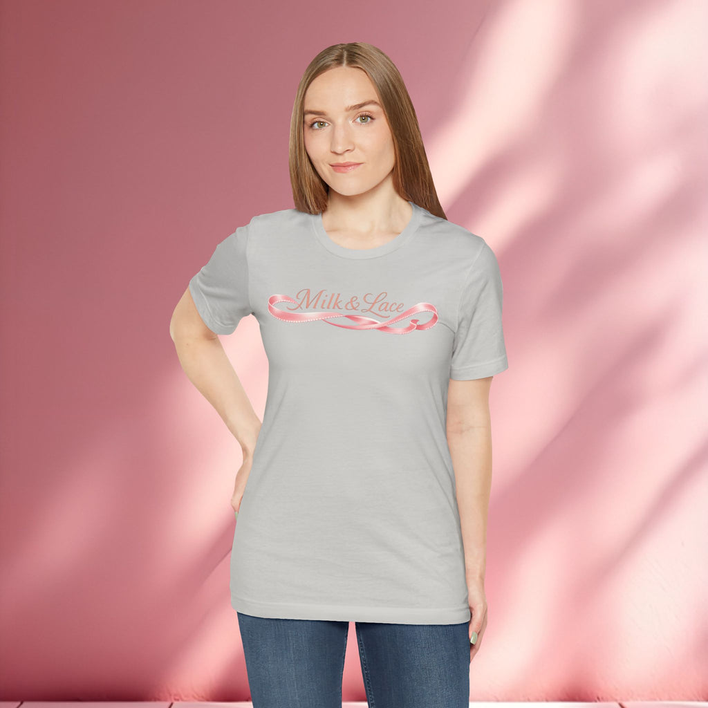 Casual Pink Graphic T-Shirt — Women's Casual Pink Tee